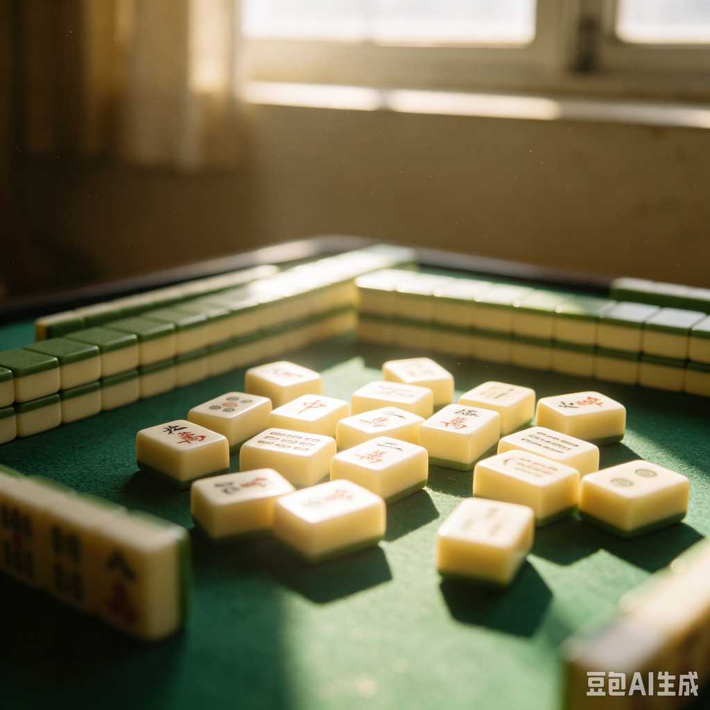 clear transparent mahjong tiles
