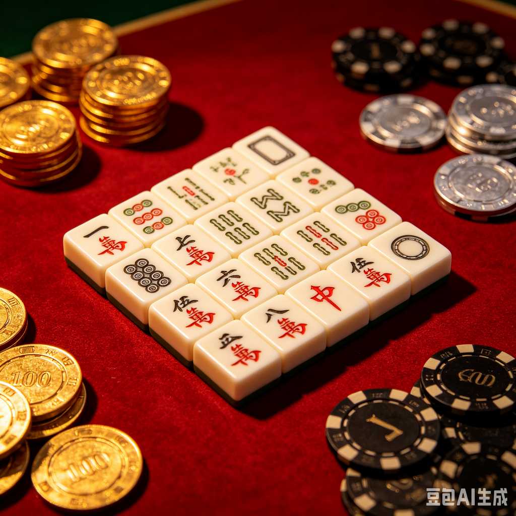 lightweight mahjong tile set