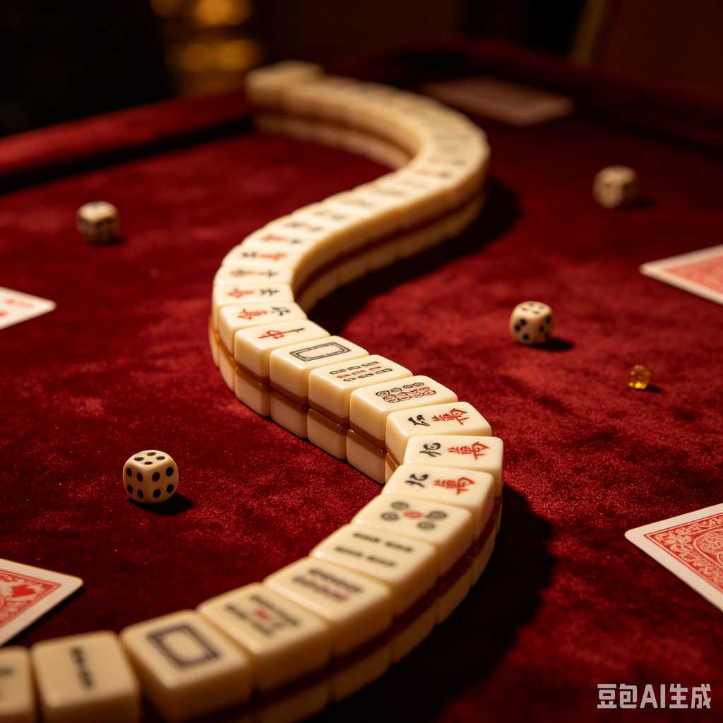 floral design mahjong set